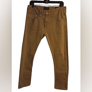 Men's Bull Head Denim Company | Skinny 31/30 Jeans Light Brown/Khaki Color